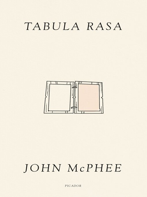 Title details for Tabula Rasa by John McPhee - Available